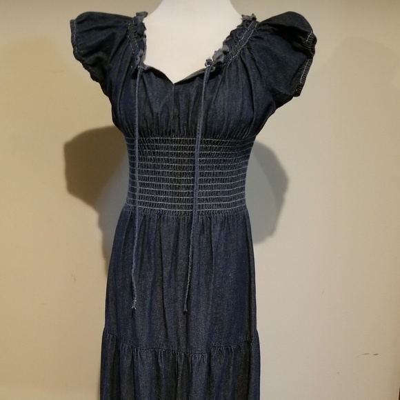 monroe and main denim dress